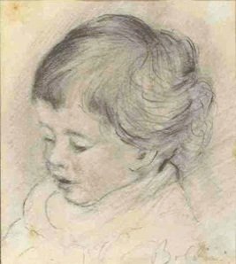 Portrait of a young child