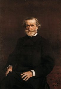 Portrait of Guiseppe Verdi (1813-1901)