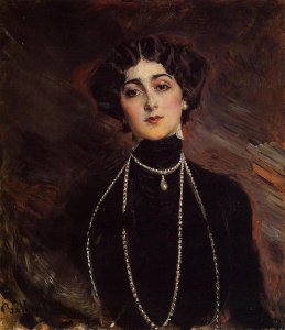 Portrait Of Madame E  L  Doyen