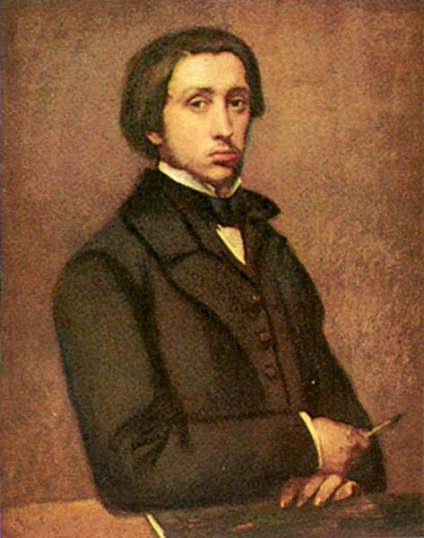 Portrait of Edgar Germain Hilaire Degas