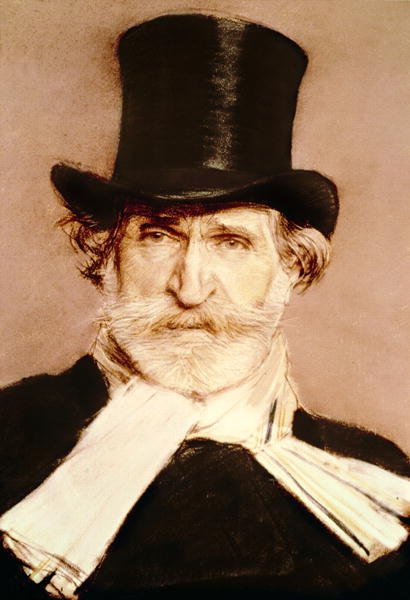 Portrait of Guiseppe Verdi