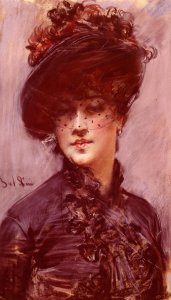 Lady with a Black Hat